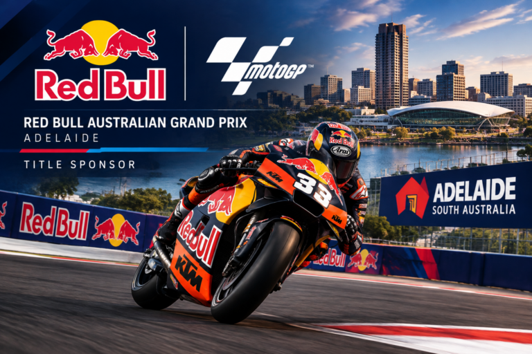Red Bull стал титульным спонсором Гран-при Аделаиды MotoGP