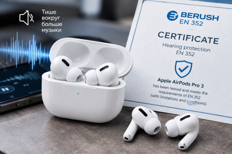 Тише едешь, целее уши: AirPods Pro 3 получили сертификат беруш EN 352, но с оговорками